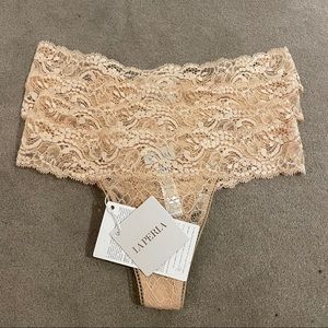 La Perla Panties pack of 4 cream